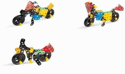 Kipa Model Building Metal Construction Based Educational Creative Toys for Creative Minds Kit Dirt Bikes for Juniors | Grocsy