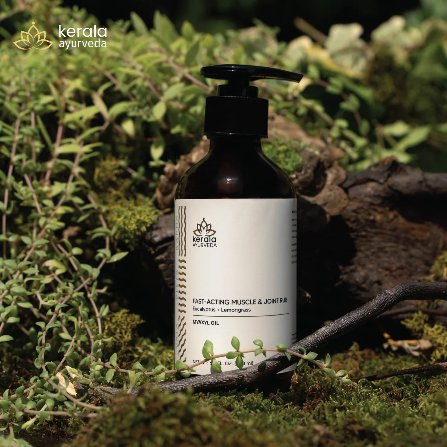 Kerala Ayurveda USA Fast-Acting Muscle & Joint Rub - Myaxyl Oil | Grocsy