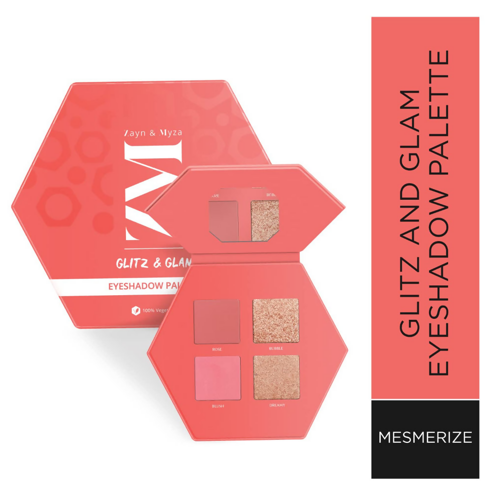 Zayn & Myza Glitz And Glam Eye Shadow Palette - Mesmerize | Grocsy