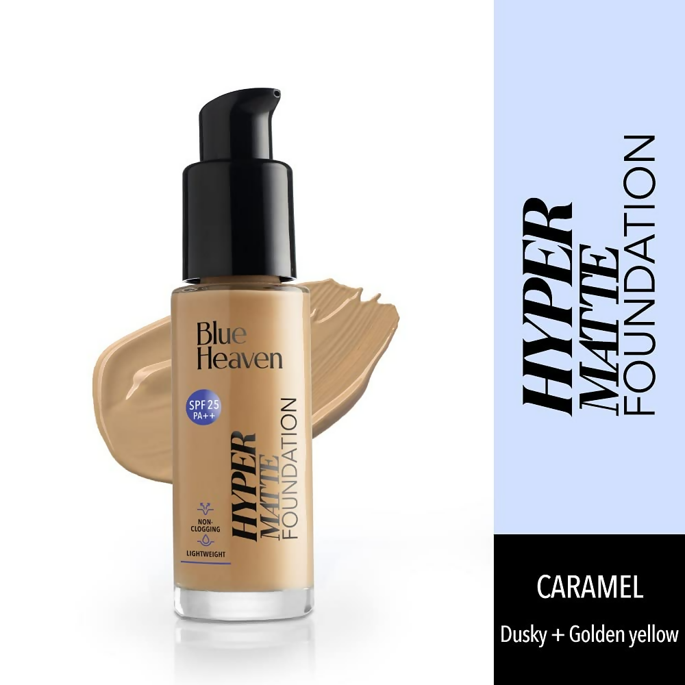 Blue Heaven Hyper Matte Foundation - 701 Caramel | Grocsy