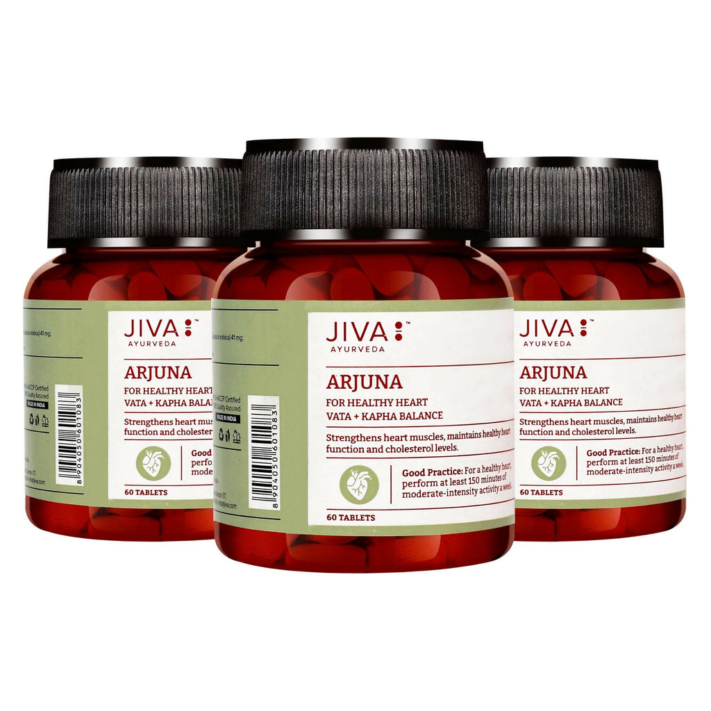 Jiva Ayurveda Arjuna Tablets | Grocsy