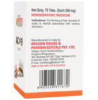 Bakson's Homeopathy AC#9 Tablets | Grocsy