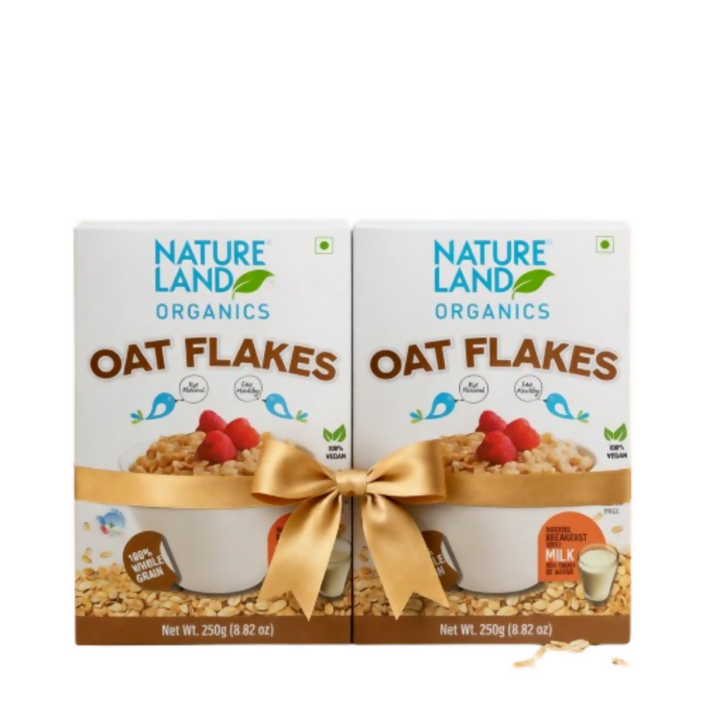Nature Land Organics Oat Flakes | Grocsy