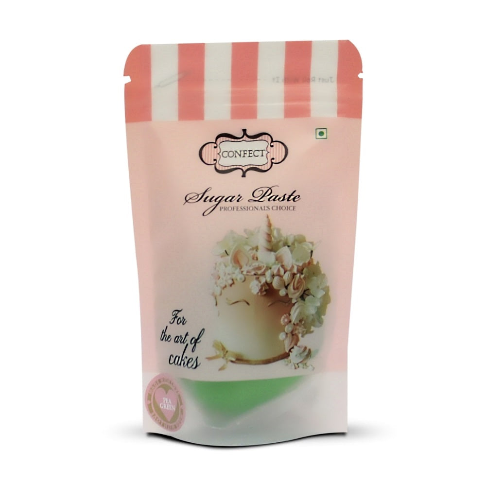 Confect Pea Green Fondant | Edible Nutritional Sugarpaste | Grocsy