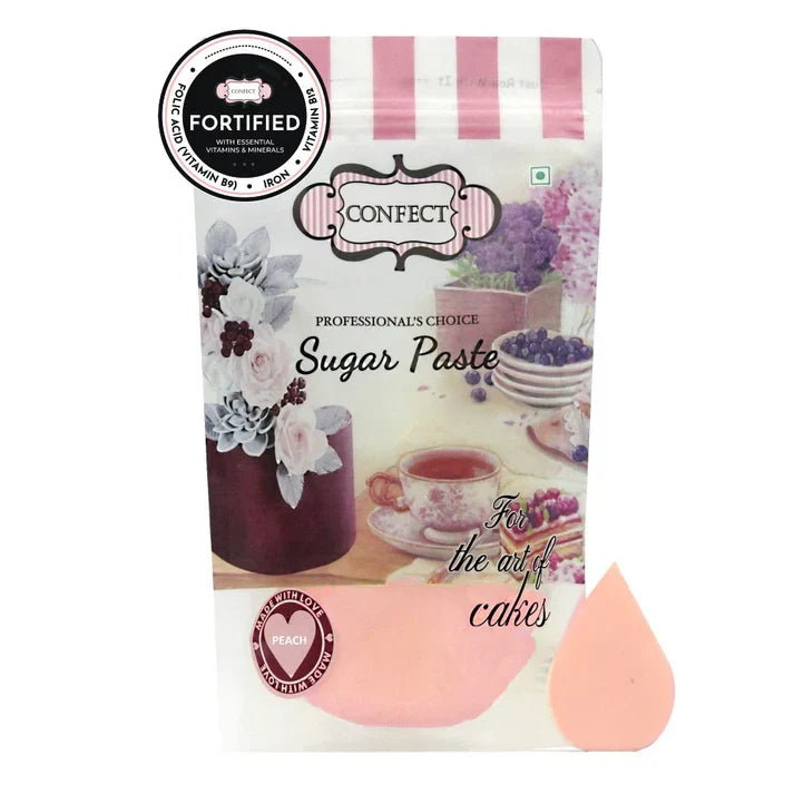 Confect Peach Fondant | Edible Nutritional Sugarpaste | Grocsy