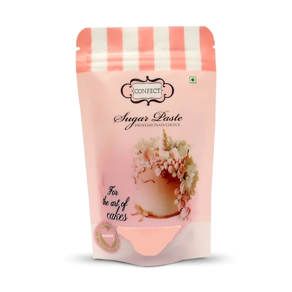 Confect Peach Fondant | Edible Nutritional Sugarpaste | Grocsy