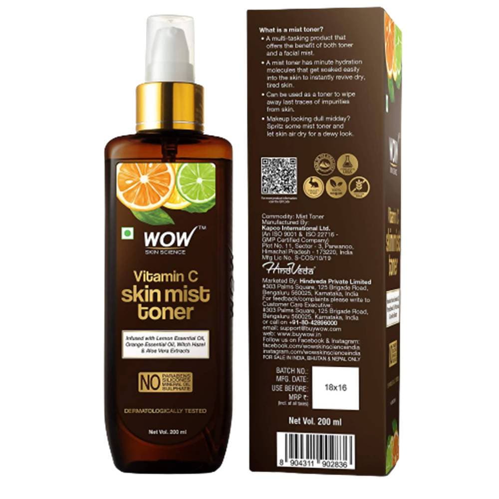 Wow Skin Science Vitamin C Skin Mist Toner | Grocsy