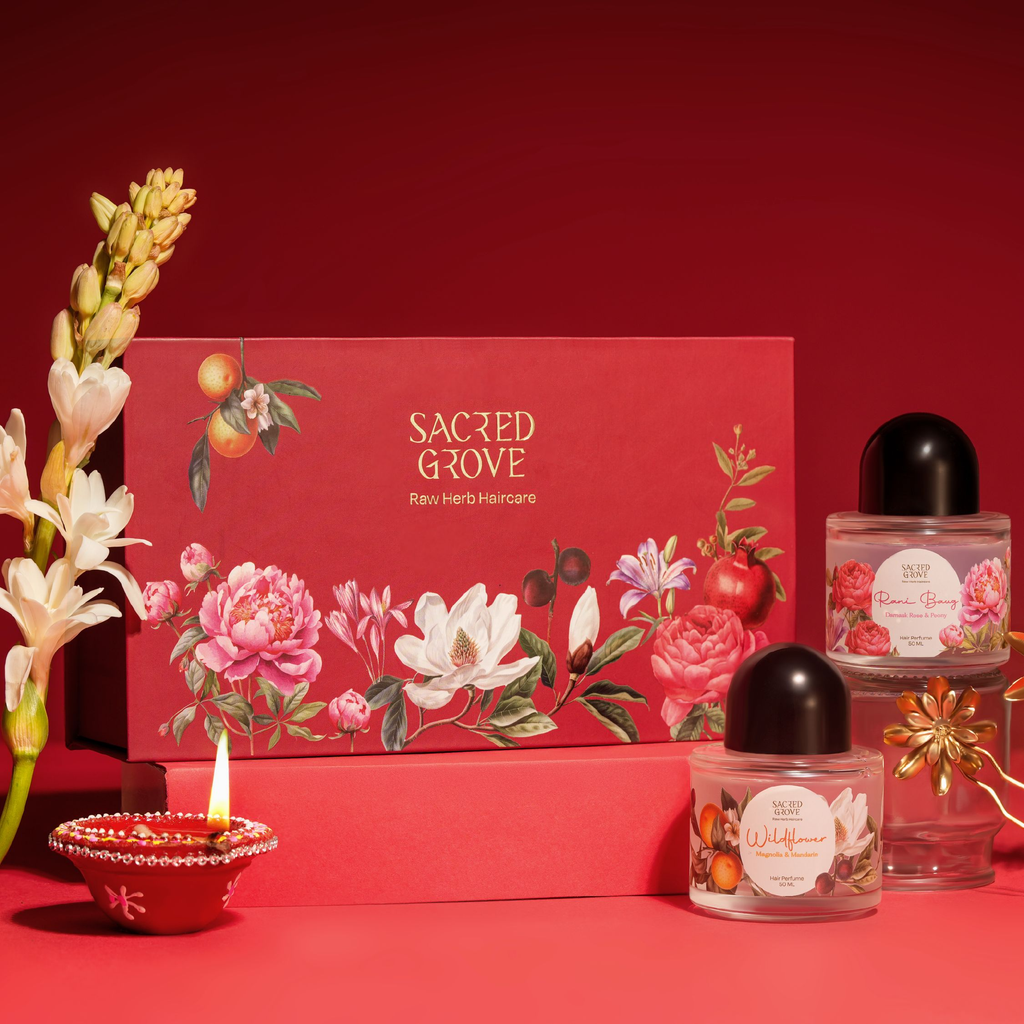 Sacred Grove The Bloom Box: Hair Perfume Set | Grocsy