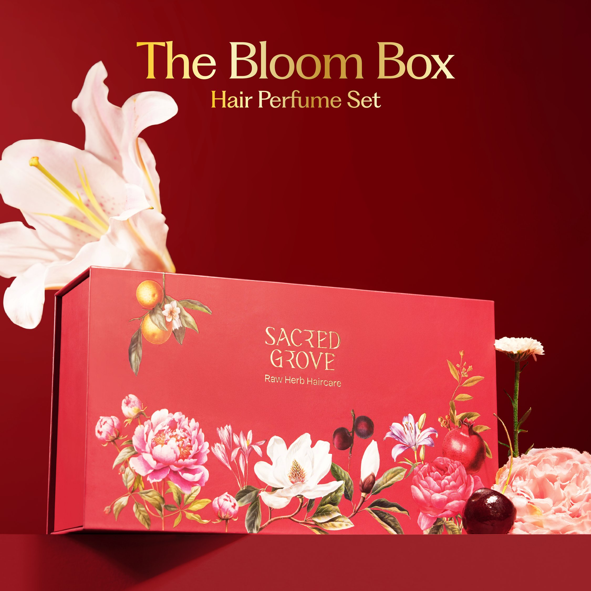 Sacred Grove The Bloom Box: Hair Perfume Set | Grocsy