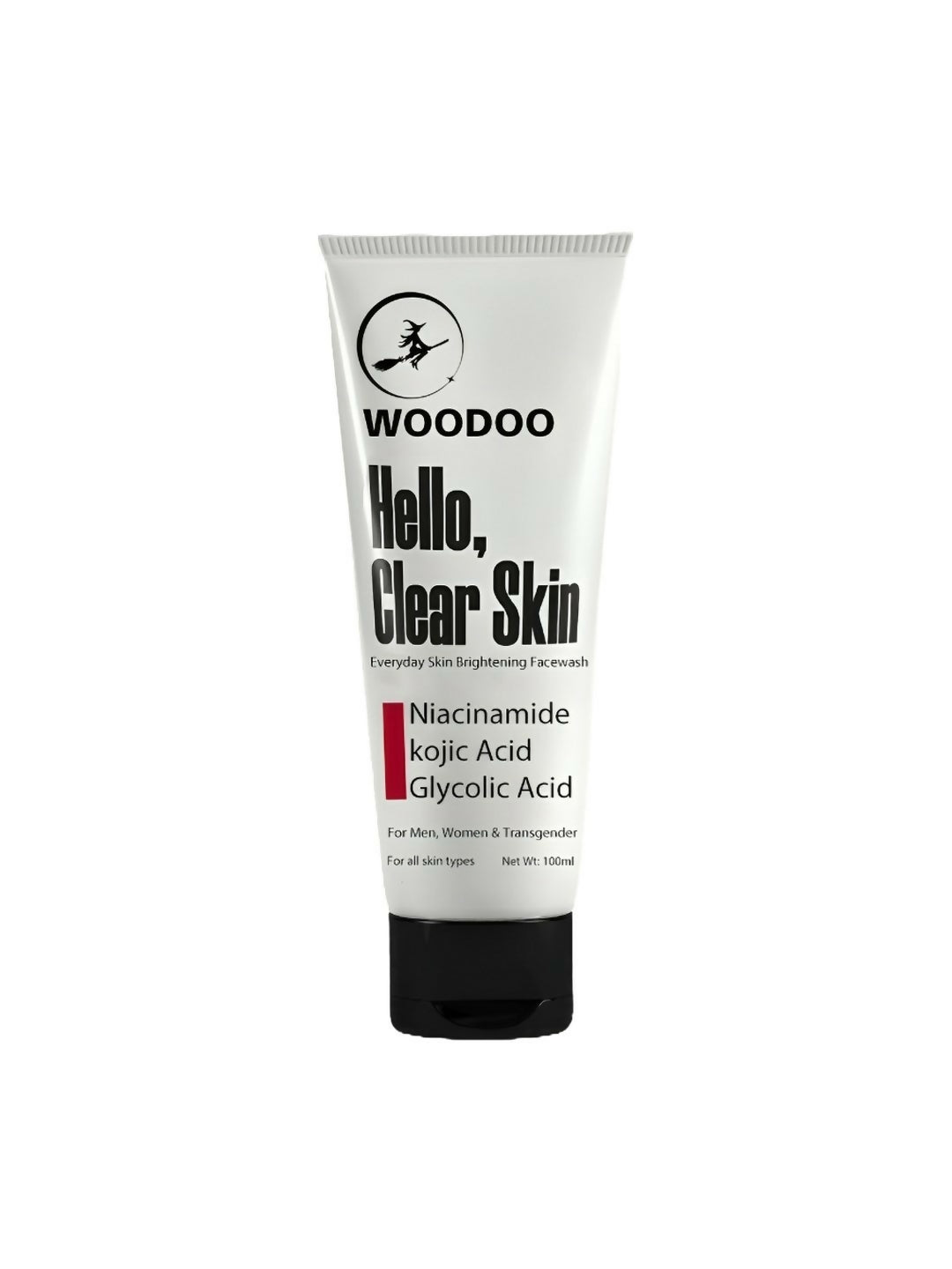 Woodoo Hello Clear Skin Everyday Skin Brightening Face Wash With Niacinamide | Grocsy