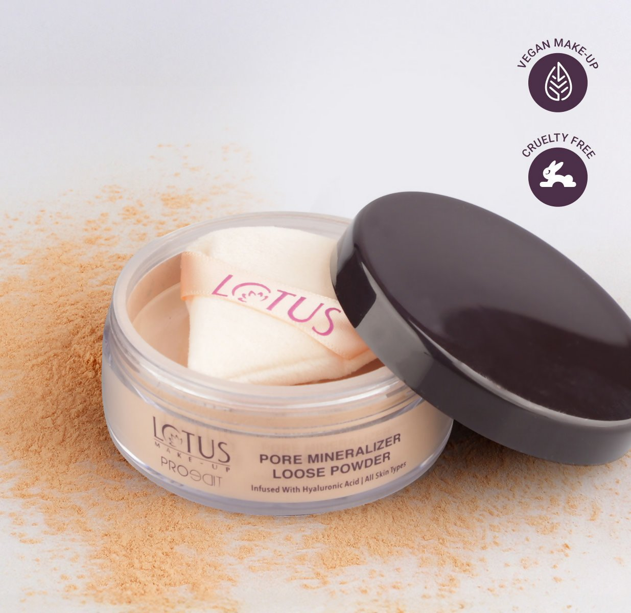Lotus Make Up Proedit Pore Mineralize Loose Powder - 04 Cinnamon | Grocsy