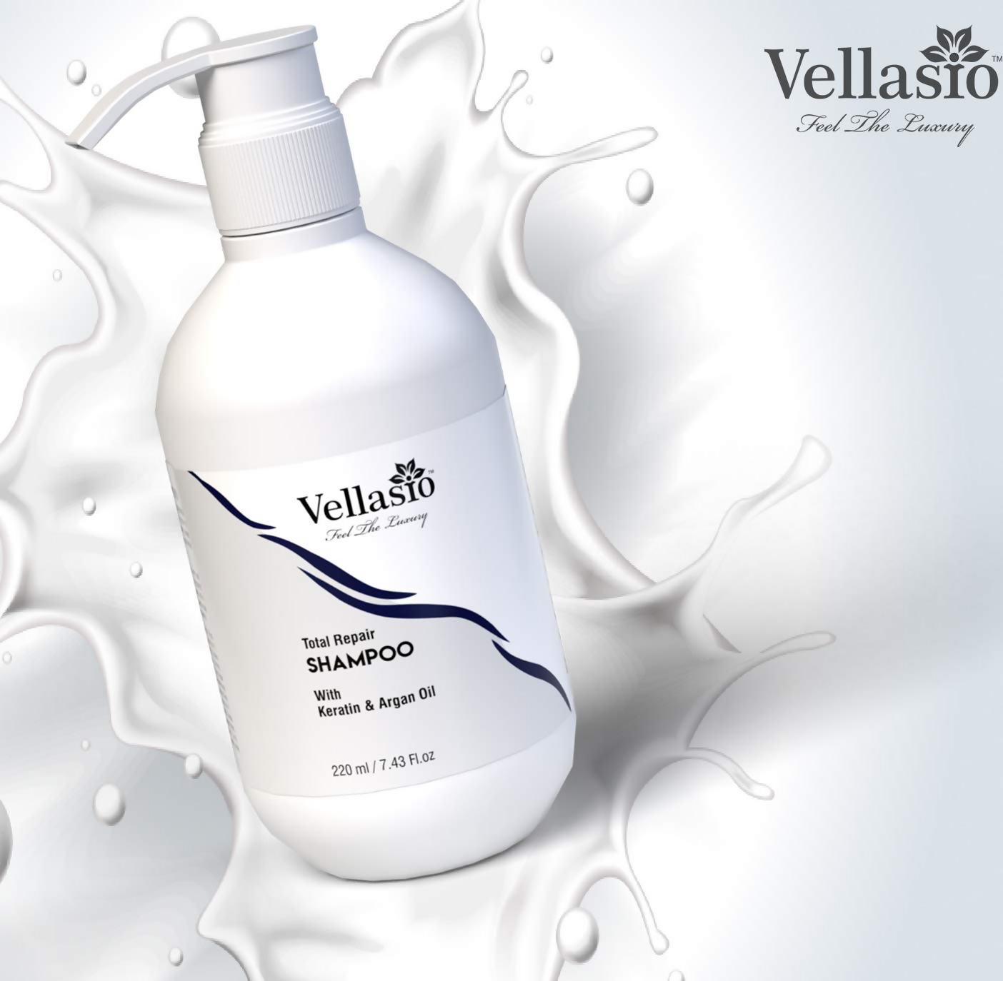 Vellasio Premium Total Hair Repair Shampoo & Daily Moisture Hair Conditioner | Grocsy