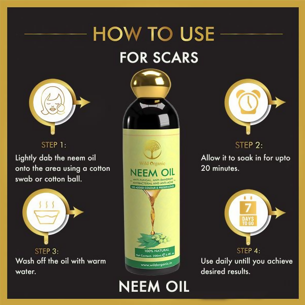 Wild Organic Neem Hair Oil | Grocsy