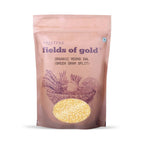 Pristine Fields of Gold - Organic Moong Dal (Green Gram Split) | Grocsy