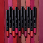 Lakme Absolute Plush Matte Lip Crayon - 303 Foxy Brown | Grocsy
