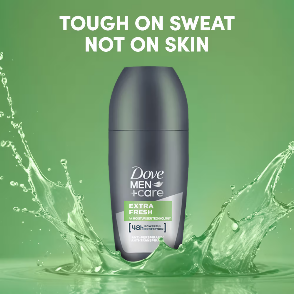Dove Men + Care Extra Fresh Anti - Perspirant Roll - On | Grocsy
