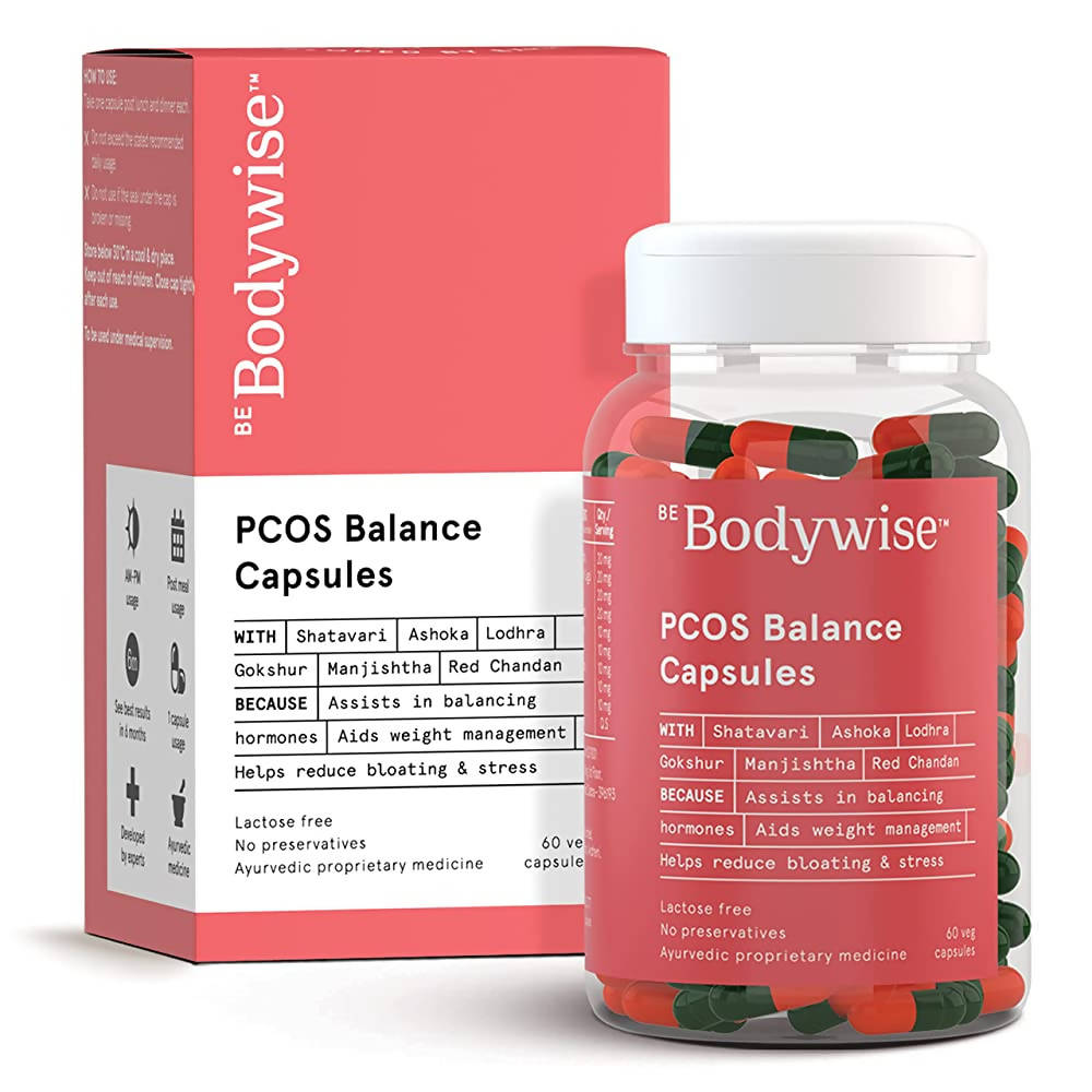 BeBodywise PCOS Balance Capsules For Women | Grocsy