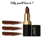 Iba Long Stay Matte Lipstick - M03 Toffee Brown | Grocsy