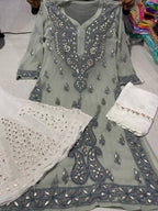 Arfa Fashion House New Collection Of Chikankari Gota Patti Lovers | Grocsy