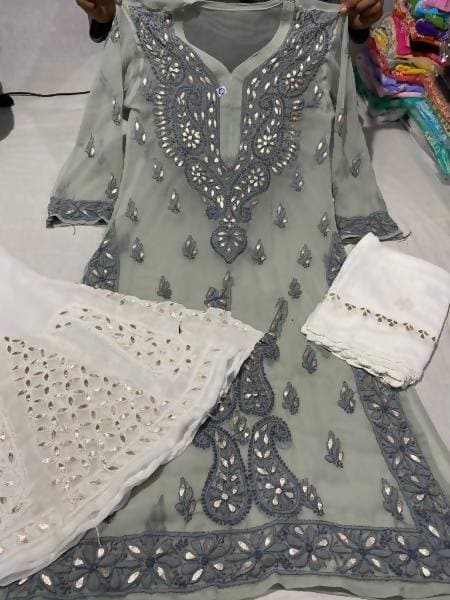 Arfa Fashion House New Collection Of Chikankari Gota Patti Lovers | Grocsy