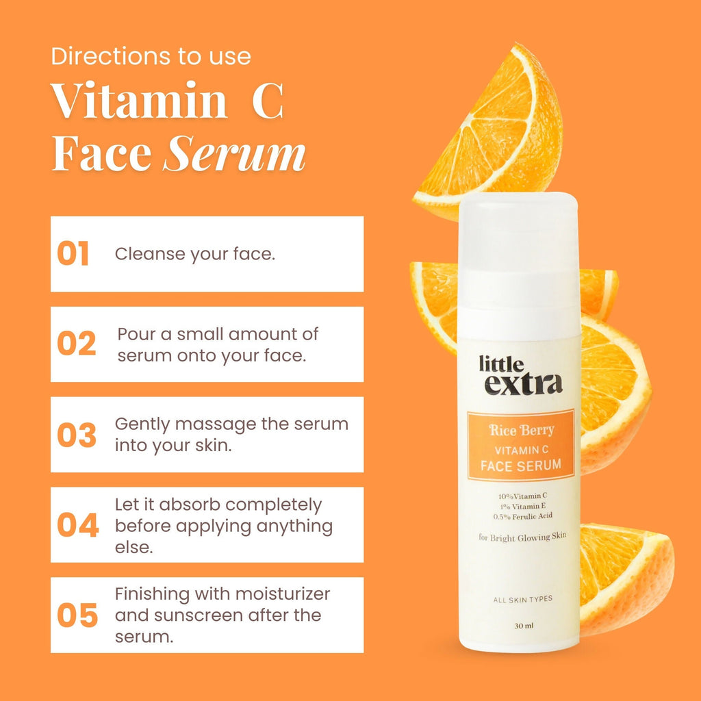 Little Extra Rice Berry 10% Vitamin C Face Serum | Grocsy