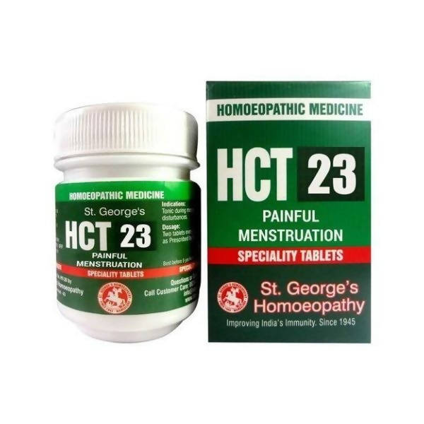 St. George's Homeopathy HCT 23 Tablets | Grocsy