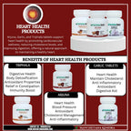 Navchetana Kendra Arjuna, Triphala, and Garlic Tablets Combo | Grocsy