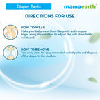 Mamaearth Plant-Based Diaper Pants for Babies | Grocsy