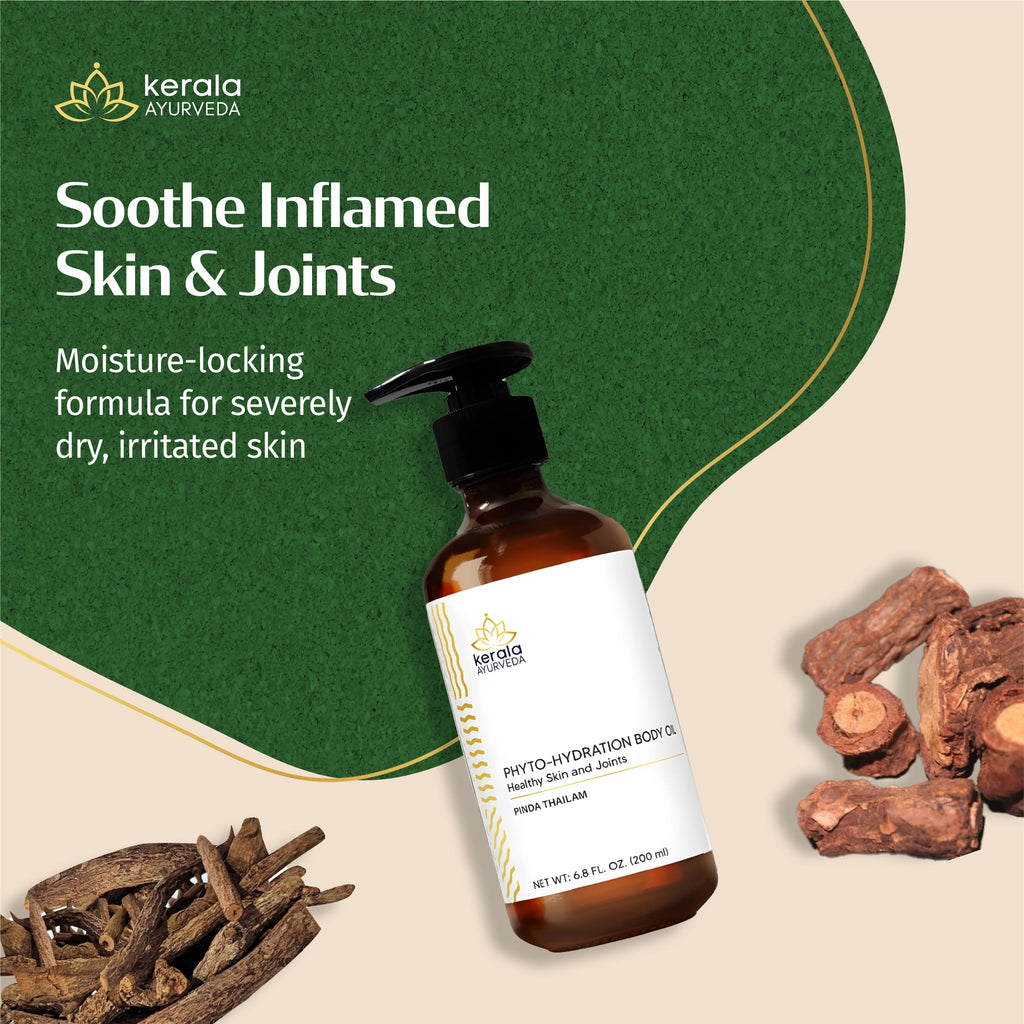 Kerala Ayurveda USA Phyto-Hydration Body Oil - Pinda Thailam | Grocsy