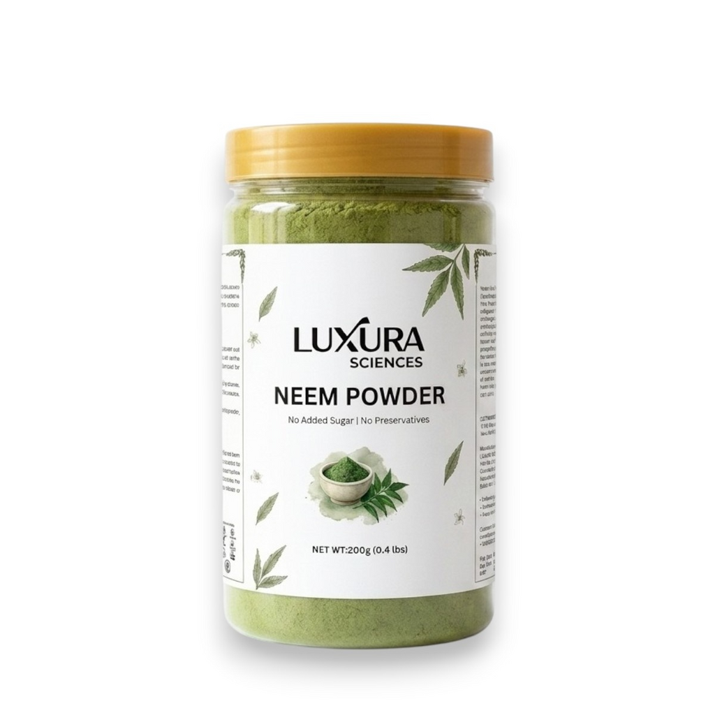 Luxura Sciences Neem Leaf Powder | Grocsy