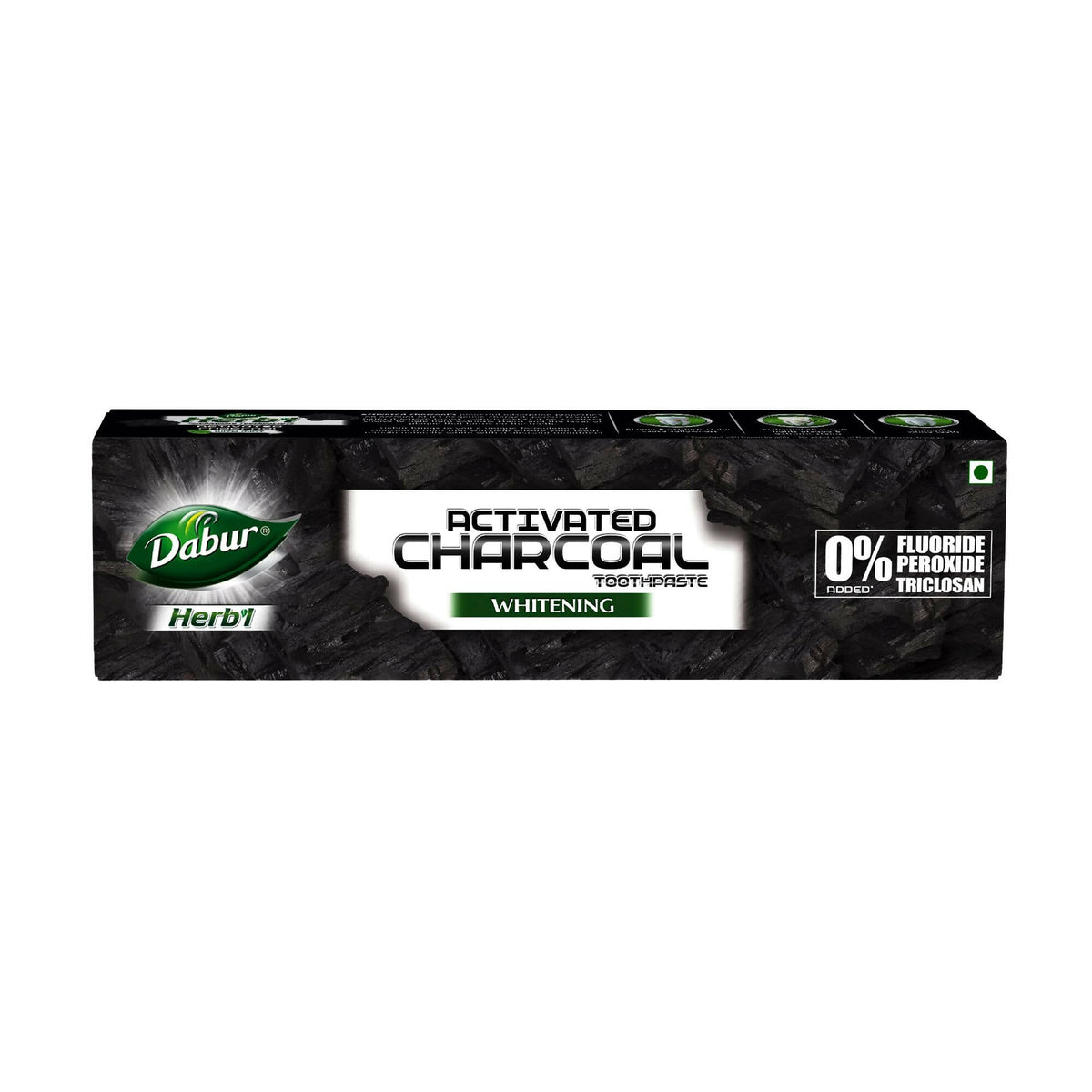 Dabur Herb'l Activated Charcoal & Mint Whitening Toothpaste | Grocsy