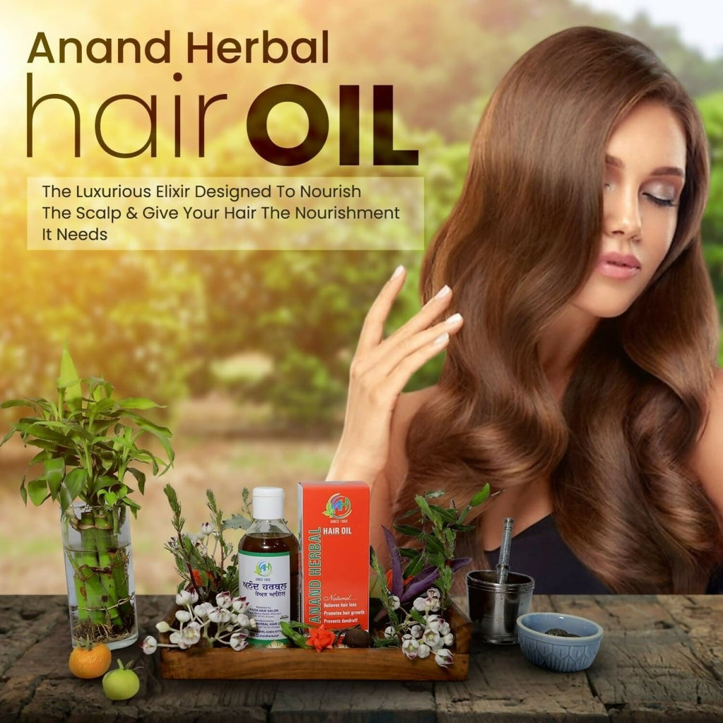 Anand Herbal Hair Oil | Grocsy