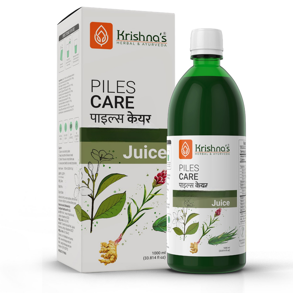 Krishna's Herbal & Ayurveda Piles Care Juice