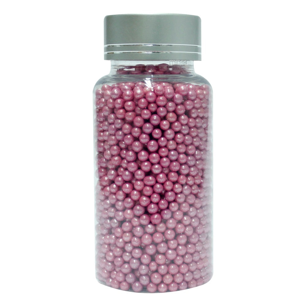 Confect Pink Disco Balls Sprinkles 4 MM | Grocsy