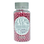 Confect Pink Disco Balls Sprinkles 6 MM | Grocsy