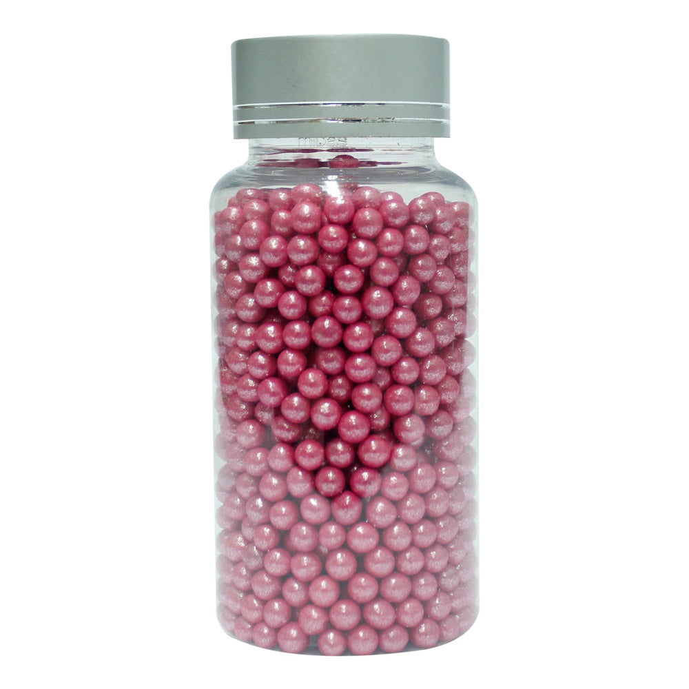 Confect Pink Disco Balls Sprinkles 6 MM | Grocsy