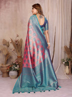 Anaita Banarasi Tissue Silk Saree | Grocsy