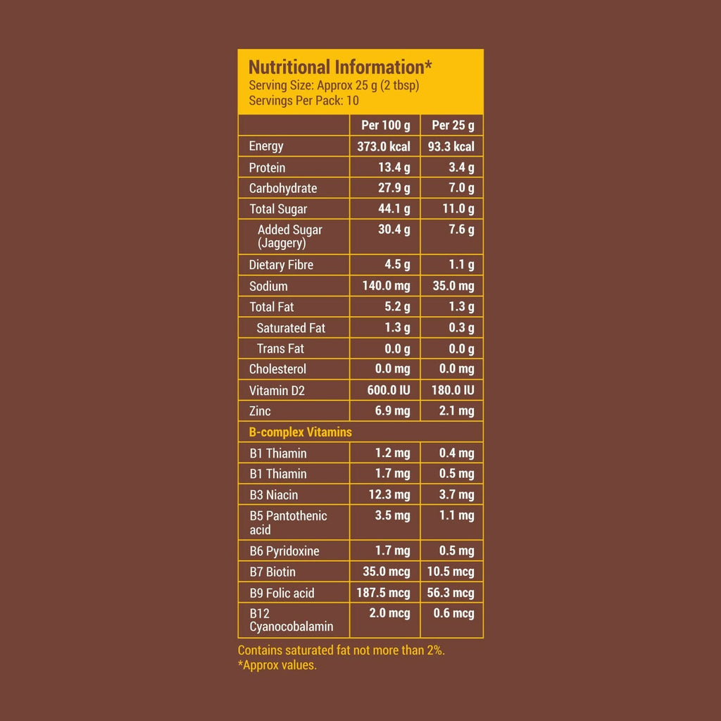 Slurrp Farm Chocolate Milk Mix Sweetened with Jaggery Powder | Grocsy