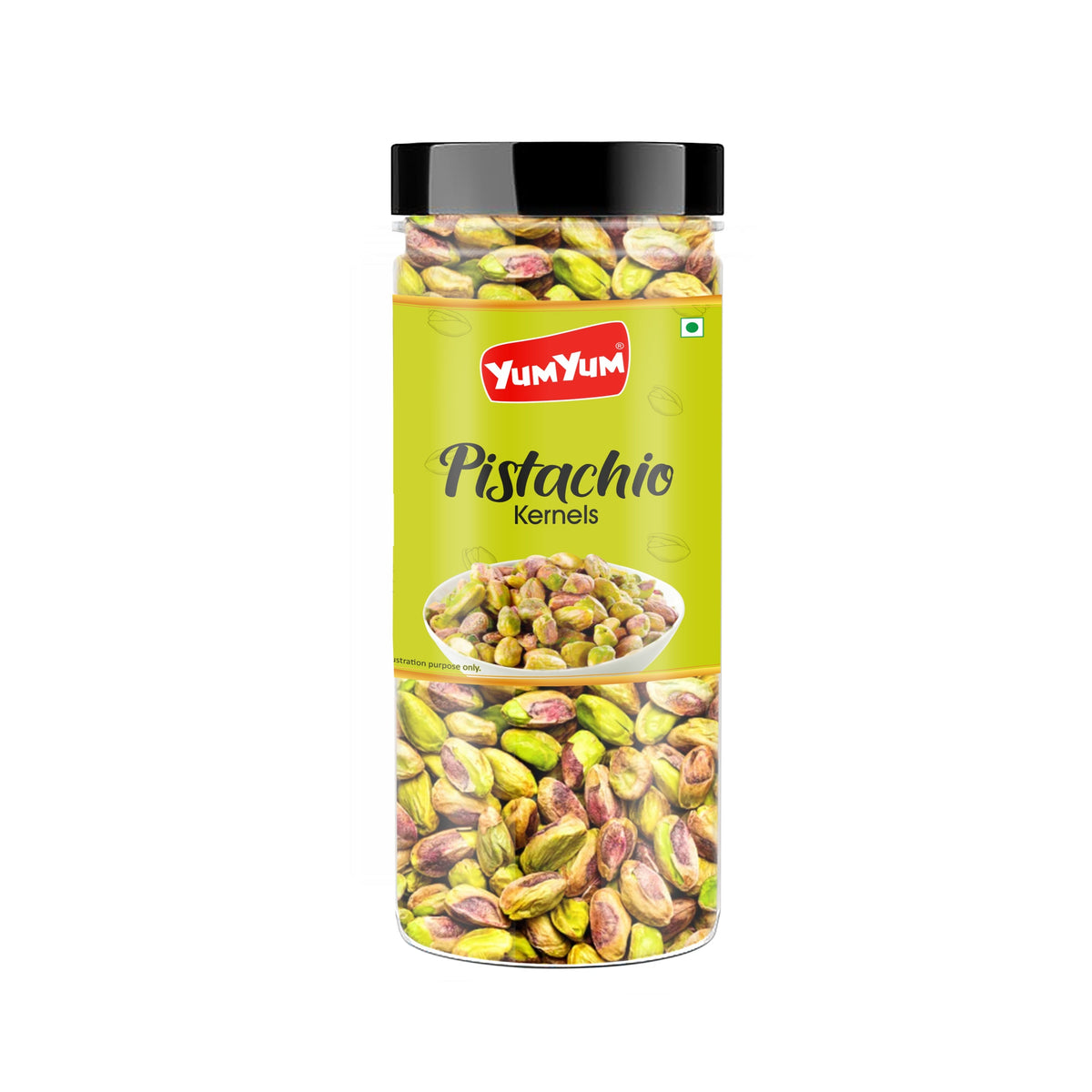 Yum Yum Pista Kernels Jar | Grocsy