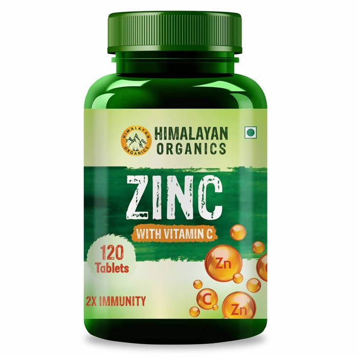 Himalayan Organics Zinc With Vitamin C Tablets | Grocsy