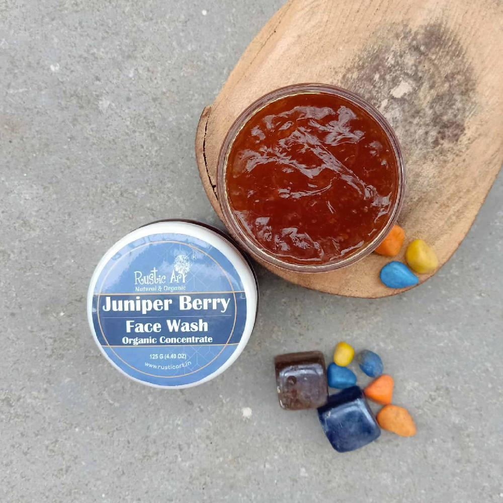 Rustic Art Juniper Berry Face Wash | Grocsy