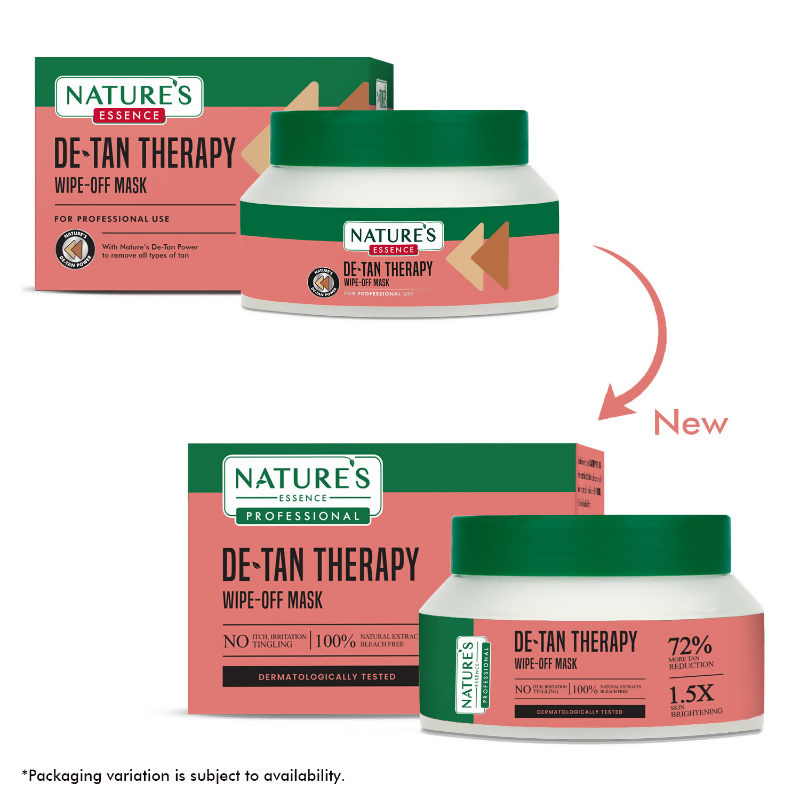 Nature's Essence Professional De-Tan Therapy Tan Removal Cream For Radiant Skin | Grocsy