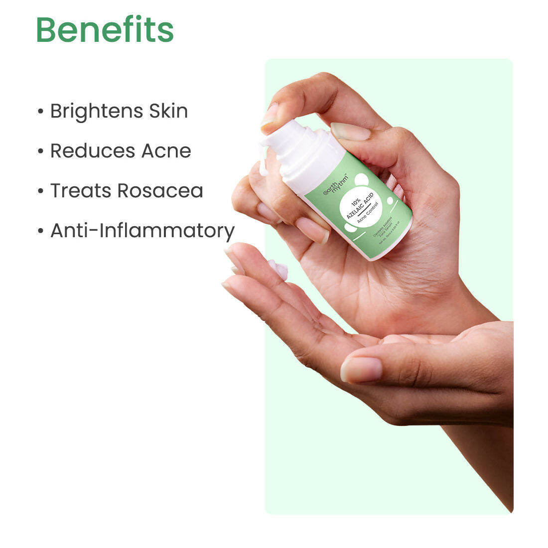 Earth Rhythm 10% Azelaic Acid Acne Control Face Serum | Grocsy