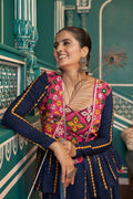 AI Fashion Multi Color Poly Maska Silk Designer Navratri Lehenga Choli Collection | Grocsy