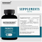 Nutracology Probiotics Supplement For Digestion Immunity And Overall Gut Health Capsules | Grocsy