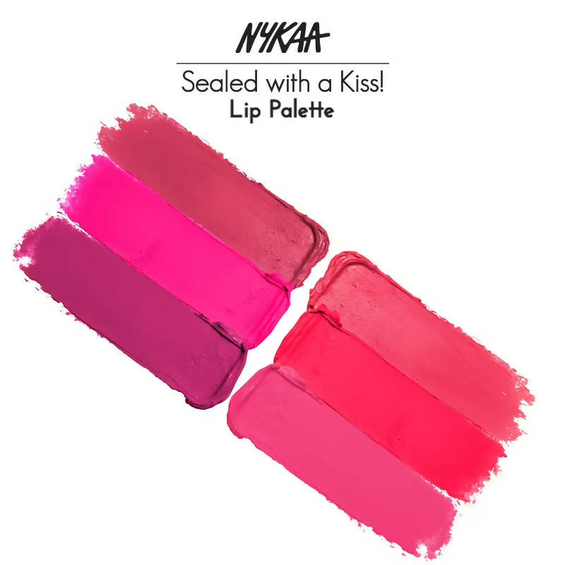 Nykaa Sealed with a Kiss! Lipstick Palette - Girl Boss 01 | Grocsy