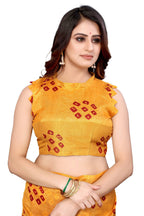 Vamika Ethnic Fire Maroon Jari Border Linen Saree | Grocsy