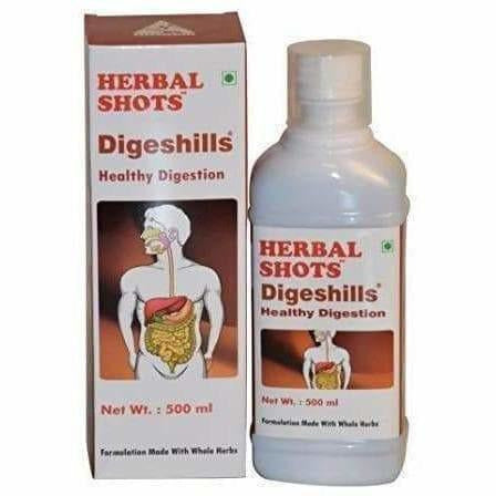 Herbal Shots Ayurveda Digeshills Syrup | Grocsy