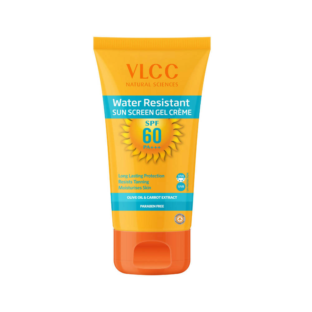 VLCC Water Resistant Sun Screen Gel Creme SPF 60 PA+++ | Grocsy