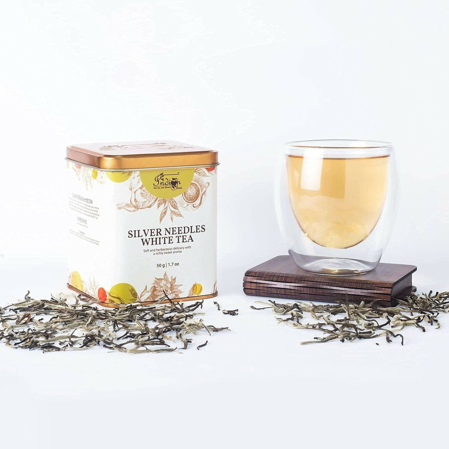 The Indian Chai - Silver Needles White Tea | Grocsy